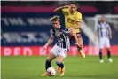  ??  ?? Conor Gallagher (left) made his Premier League debut for West Brom. Photograph: Laurence Griffiths/AFP/Getty Images