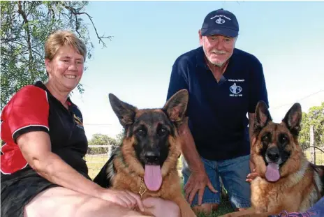  ?? Photo: Marian Faa ?? NOW OPEN: Warwick Pet Resort’s Terri and Peter Le Page spend the Christmas break with fur babies.