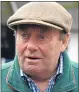  ??  ?? Nicky Henderson