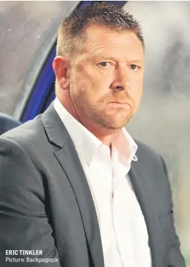  ?? Picture: Backpagepi­x ?? ERIC TINKLER