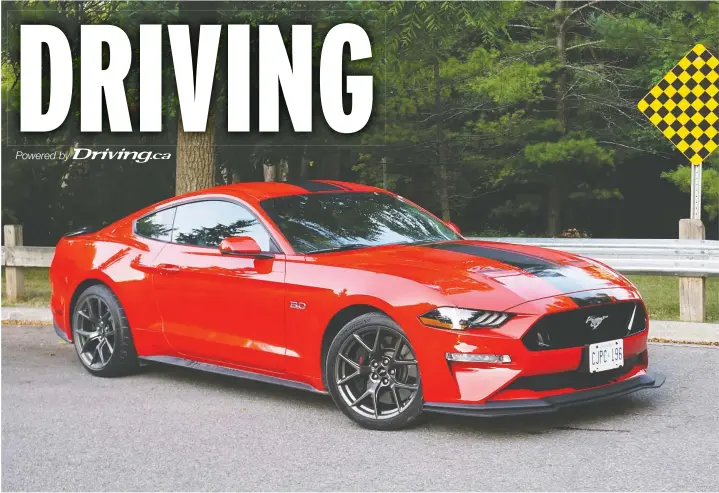  ?? BRIAN HARPER ?? The Ford Mustang is Graeme Fletcher’s choice as the top sports car to buy new for under $60,000.