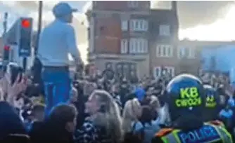 Mob demand descriptio­n of men who ‘gang raped woman by church’ | Daily ...