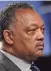  ?? DREW ANGERER, GETTY IMAGES ?? Jesse Jackson calls out ride-hailing company.