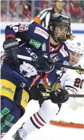  ?? GETTY IMAGES (FROM LEFT), BLACKHAWKS, AP ?? Ian Mitchell (from left), Lukas Reichel and Philipp Kurashev are the top-ranked prospects in the Blackhawks’ pipeline.