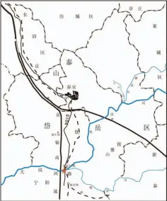  ??  ?? 大汶口遗址地理位置