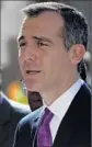  ??  ?? MAYOR GARCETTI plans to appoint 22 sustainabi­lity officers.