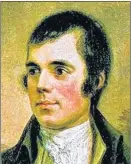  ??  ?? LEGACY: With a common love of the Bard, artists such as Garry Christian,
below, will ensure Robert Burns’ work is celebrated.