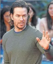  ?? PHOTO: DYLAN MARTINEZ/ REUTERS ?? Actor Mark Wahlberg was paid $1.5 million for the reshoot
