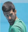  ?? Picture: AP ?? Novak Djokovic yesterday.