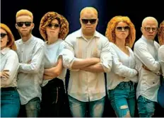  ?? DR ?? Actores levam ao palco o estigma que os albinos enfrentam