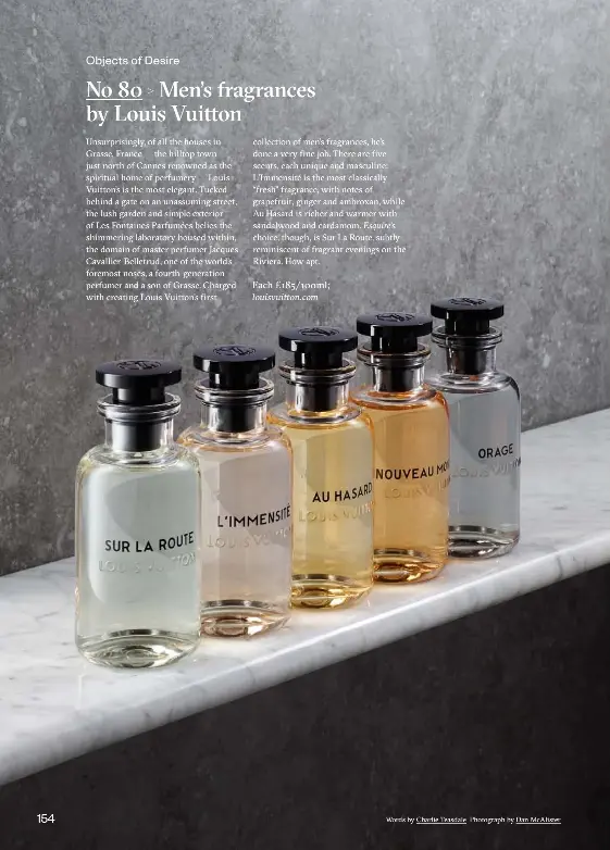 No 80 Men's fragrances by Louis Vuitton - PressReader