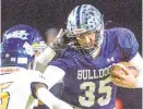  ?? THE MORNING CALL APRIL GAMIZ/ ?? Northern Lehigh’s Matt Frame (35) carries the ball against West Catholic during a quarterfin­al game on Friday at Whitehall High School.