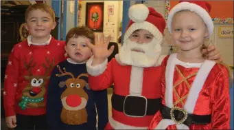  ?? All photos by Fergus Dennehy. ?? Students from Mercy Moyderwell Primary School dressed to the nines in their festive costumes as they got ready to take part in their Christmas concerts on Thursday morning.