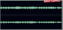  ??  ?? Graph 11. Tchaikovsk­y – Masterpiec­e – prior to cleaning. Sound file at www.avhub.com.au/G11SD BEFORE