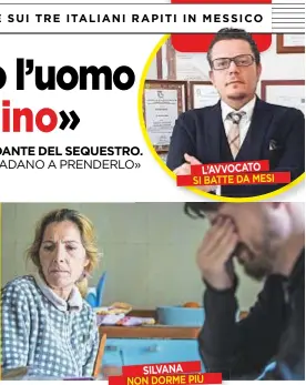  ??  ?? L’AVVOCATO SI BATTE DA MESI SILVANA NON DORME PIÙ