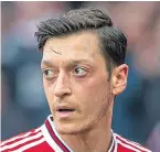  ??  ?? Mesut Ozil