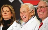  ?? FRED SQUILLANTE / THE COLUMBUS DISPATCH ?? Leslie H. Wexner and his wife, Abigail, are retiring from the board of L Brands.