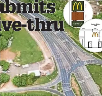  ?? ?? ● Plans for the new McDonald’s site in Runcorn have been submitted to Halton Borough Council