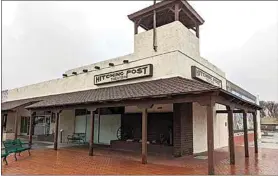  ?? CLAUDIA ELLIOTT / FOR TEHACHAPI NEWS ?? The Hitching Post Theaters building in downtown Tehachapi on Tuesday, Feb. 20, a day after the four-plex showed its last films and closed due to the death of owner Will Viner on Feb. 16.