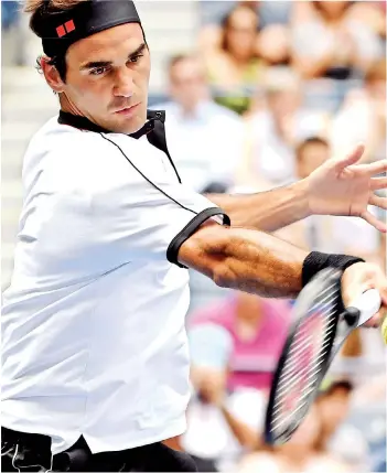  ?? AFP ?? El tenista suizo Roger Federer.