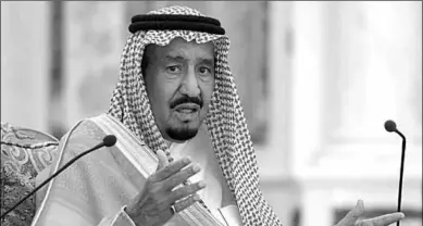  ??  ?? Het lot van Israa al-Ghomgham ligt in de handen van koning Salman bin Abdul Aziz al-Saud.