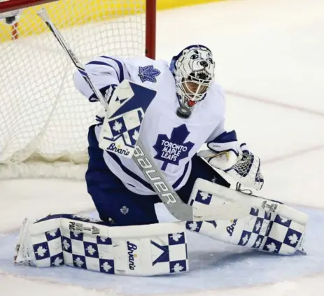  ?? BRUCE FEDYCK/USA TODAY SPORTS ?? After a win over the St. Louis Blues on Saturday, Garret Sparks will get his fourth start of the season Tuesday against New Jersey.