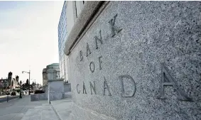  ?? GEOFF ROBINS/ AFP/GETTY IMAGES FILES ?? Bank of Canada’s deputy governor Larry Schembri says “core national payment systems must be both safe and sound to ensure continuous operations.”