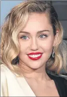  ?? ?? Miley Cyrus See Question 6