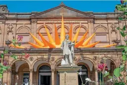  ?? ?? Steve Messam’s work, Portico, on display at the York Art Gallery, will be at the heart of the new Wonderlab attraction. STEVE MESSAM