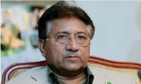  ?? Photograph: Ali Haider/EPA ?? Former Pakistani president Pervez Musharraf, who has died aged 79, pictured in 2013.