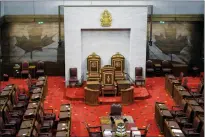  ?? CP FILE PHOTO ?? The Senate of Canada building and Senate Chamber are pictured in Ottawa in this February 2019 file photo.