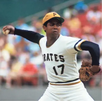  ?? GETTY IMAGES ?? Dock Ellis of the Pittsburgh Pirates was among the first athletes to be outspoken on race relations.