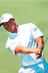  ?? AFP ?? Tiger Woods during practice rounds prior to The Players Championsh­ip on Stadium Course in Ponte Vedra.