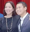  ??  ?? Santos Knight Frank’s Celia Rocamora and Aseana Holdings’ Buds Wenceslao