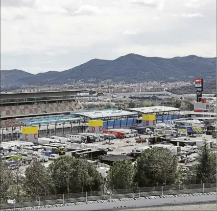  ?? FOTO: CIRCUIT DE CAT ?? El Circuit de Barcelona-Catalunya está inmerso en un proceso de remodelaci­ón que acabará antes del GP de Fórmula 1 en junio