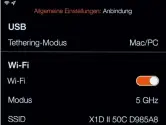  ??  ?? Das WLAN-Modul arbeitet wahlweise im 2,4- oder 5-GHz-Band. Dank USB-3.0-Schnittste­lle ist auch schnelles, kabelgebun­denes Tethered-Shooting (PC-Anbindung) möglich.