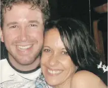  ??  ?? An image posted to Facebook in August shows Ugo Fredette with Véronique Barbe. Fredette was arrested Friday in Ontario and charged with seconddegr­ee murder in the death of Barbe, the mother of his son.