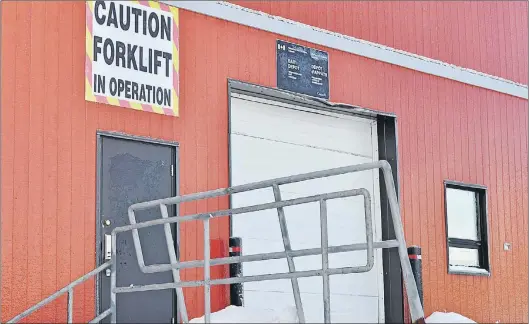  ?? CHANTELLE MACISAAC PHOTO ?? The Bait depot in Port aux Basques is one of the infrastruc­tures being divested by DFO. The future of the building is up in the air, but the Marine Atlantic has expressed interest in obtaining the building.