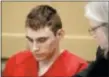  ?? MIKE STOCKER — SOUTH FLORIDA SUN-SENTINEL VIA AP, FILE ?? In this file photo, Nikolas Cruz, accused of murdering 17 people in the Florida high school shooting, appears in court for a status hearing in Fort Lauderdale, Fla.