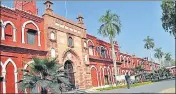  ??  ?? AMU premises in Aligarh.