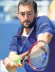  ?? AFP ?? Croatia's Marin Cilic lost 46, 75, 75, 64 on Friday.