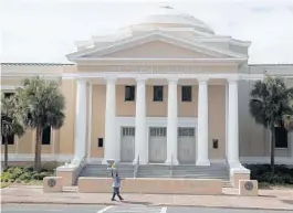  ?? AMY BETH BENNETT/SOUTH FLORIDA SUN SENTINEL ?? The Florida Supreme Court building.