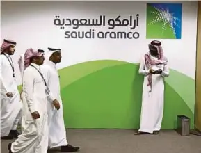  ?? BLOOMBERG PIC ?? Saudi Arabia plans to list Saudi Aramco shares on the Saudi stock exchange and sell shares on at least one bourse outside the kingdom.