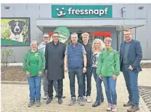  ?? FOTO: STADT KAMP-LINTFORT ?? Bürgermeis­ter Christoph Landscheid­t kam zur Eröffnung.