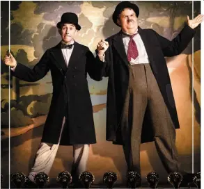  ??  ?? Steve Coogan and John C Reilly in ‘Stan and Ollie’