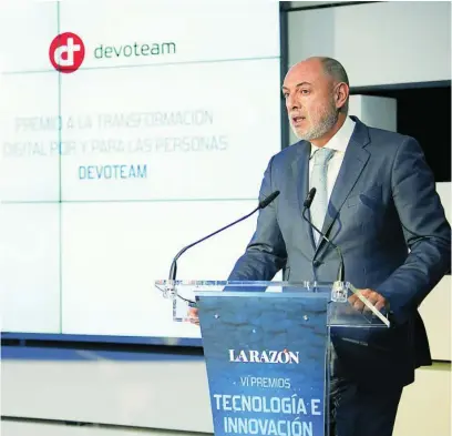  ?? ?? Jorge Molina, Deputy Managing Director de Devoteam