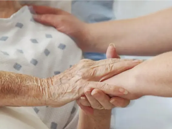  ??  ?? Health experts have said local councils will end up with less money for day-to-day social care – on top of an existing projected £2.1bn funding gap by 2019 (Corbis)