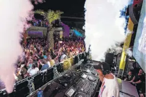  ??  ?? Martin Solveig headlines at Wake Up Call, which brought about 4,300 attendees to the hotel in September.