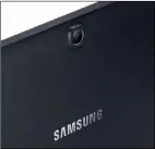  ??  ?? Die Kamera von Samsungs Galaxy Tab S2 ragt ein wenig hervor.