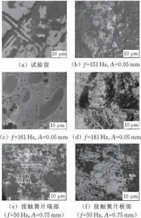  ??  ?? 图7 试验前后接触簧片内表­面形貌Fig.7 Contact spring surface morphology
before and after test